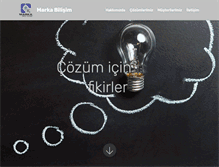 Tablet Screenshot of marka-bilisim.com